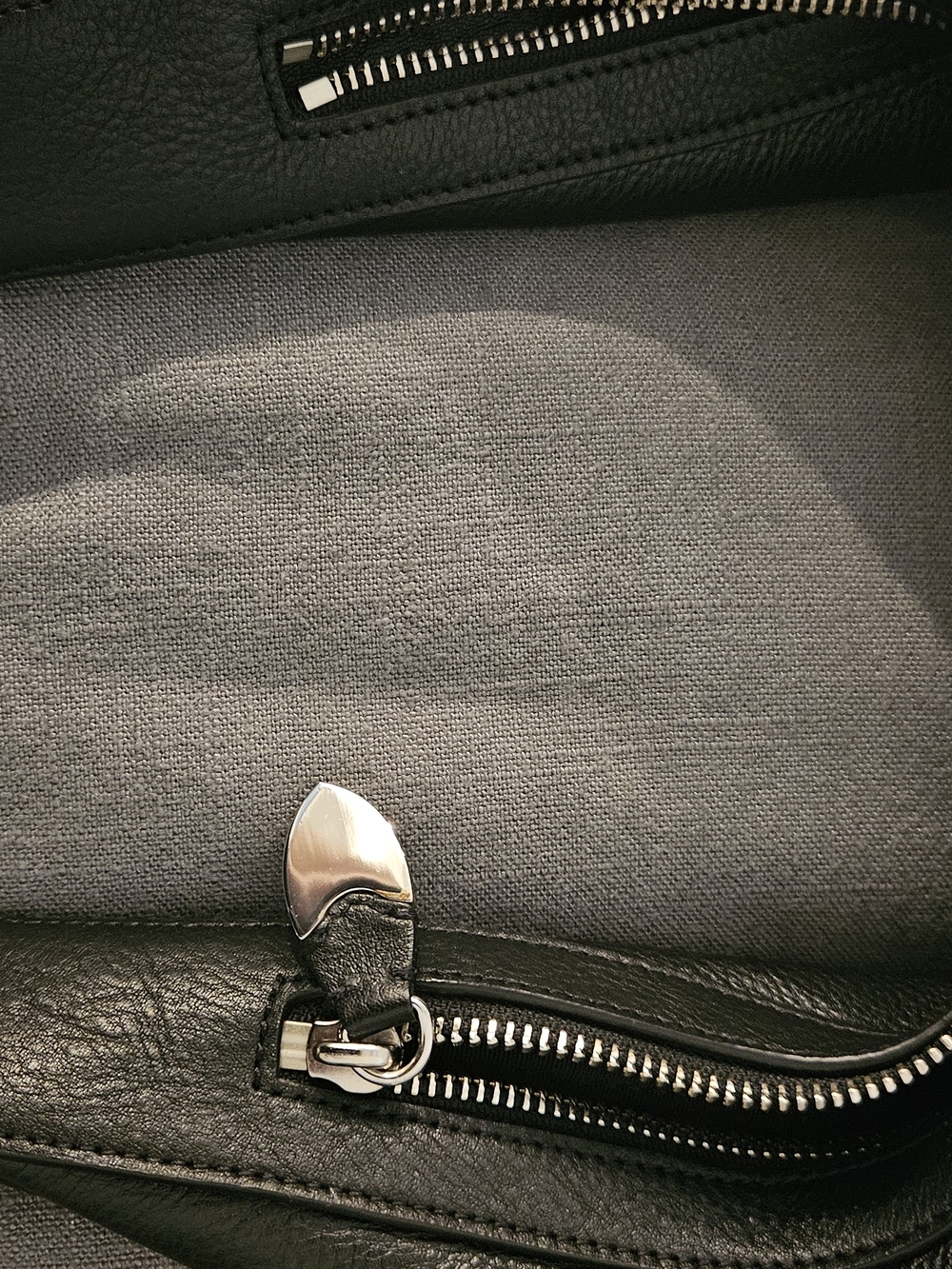 Rebecca Minkoff Black Leather Hobo Bag - Picture 7 of 9